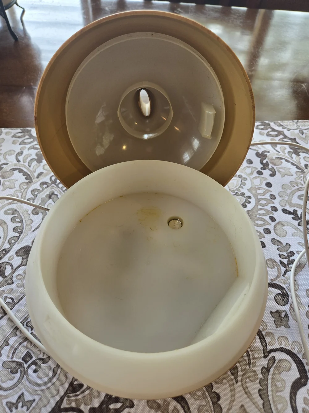 Wood Grain Aroma Diffuser - Natural Light Brown